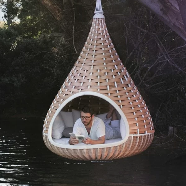 double swing outdoor leisure hanging basket hanging chair (13)