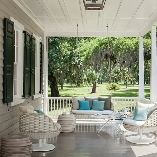 double swing outdoor leisure hanging basket hanging chair (17)