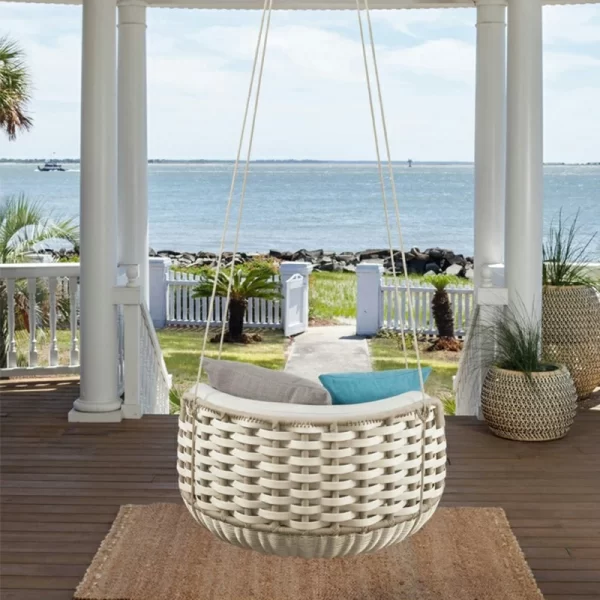 double swing outdoor leisure hanging basket hanging chair (20)