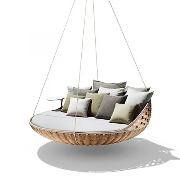 double swing outdoor leisure hanging basket hanging chair (23)