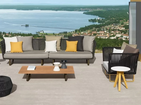 outdoor waterproof wicker woven wicker chair sets (10)