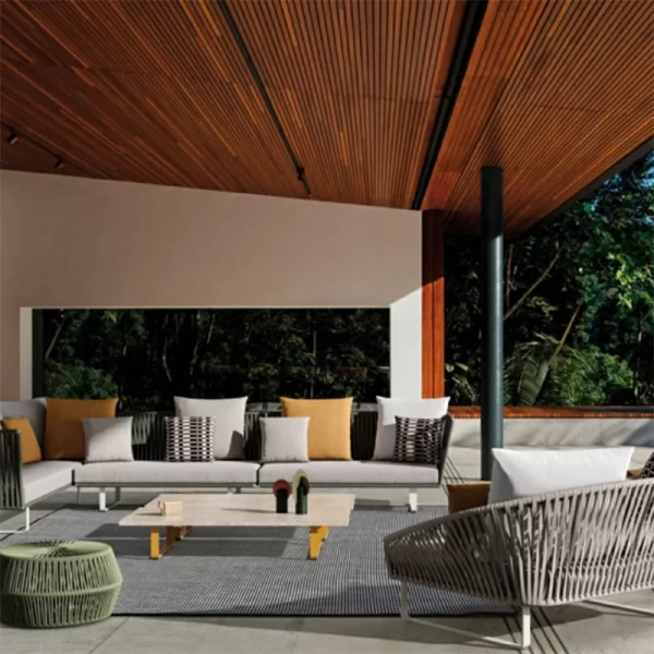 outdoor waterproof wicker woven wicker chair sets (11)