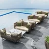 outdoor waterproof wicker woven wicker chair sets (3)