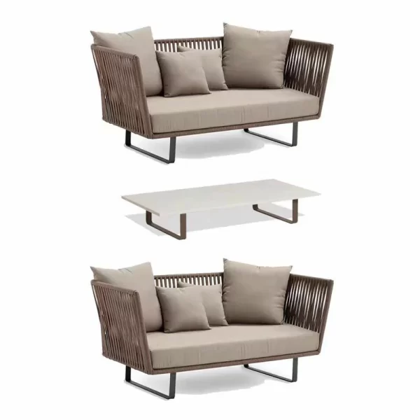 outdoor waterproof wicker woven wicker chair sets (5)