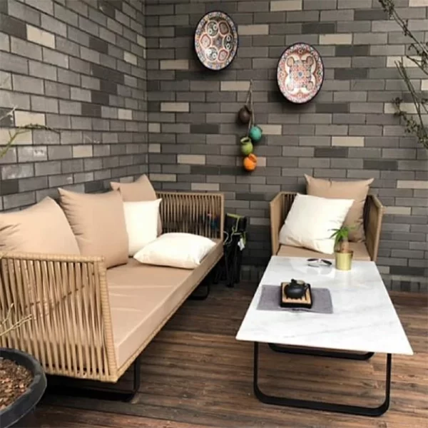 outdoor waterproof wicker woven wicker chair sets (9)