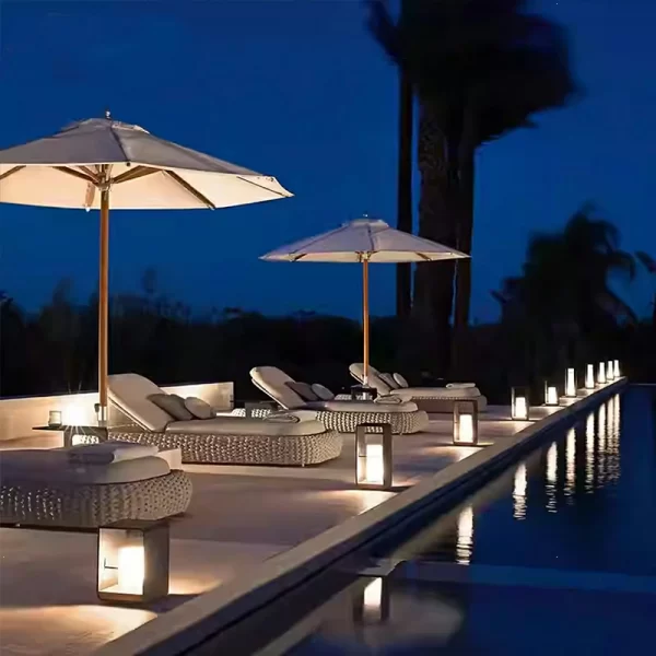 rope woven bed, beach chair (1)