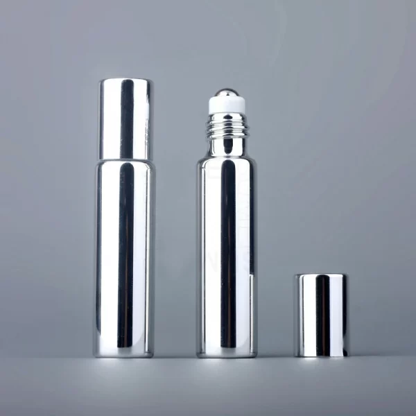 10ml essential oil bottle UV electroplating ball bottle (8)