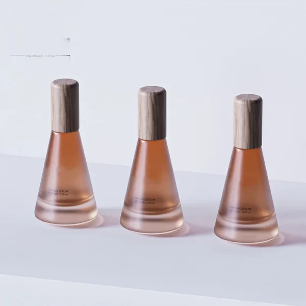 20ml frosted tea cone bottle thick bottom spray bottle (11)