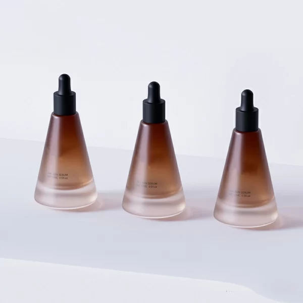 20ml frosted tea cone bottle thick bottom spray bottle (3)