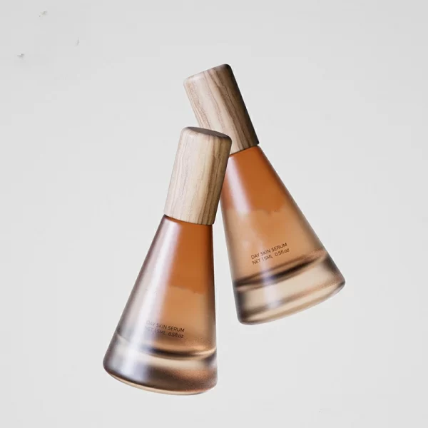 20ml frosted tea cone bottle thick bottom spray bottle (4)