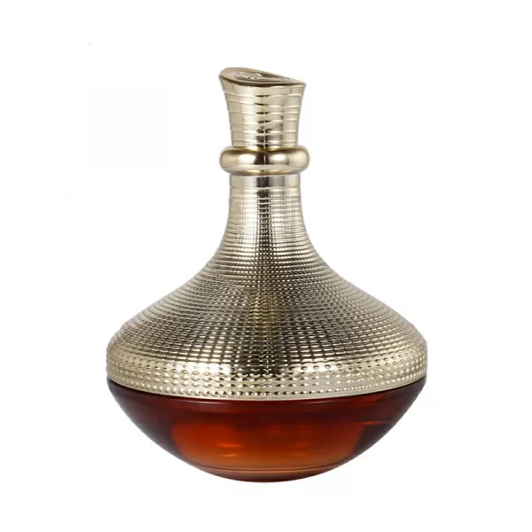 Brown Acrylic Double Layer Eye Cream face cream Cream Bottle (1)