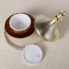 Brown Acrylic Double Layer Eye Cream face cream Cream Bottle (13)