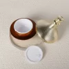 Brown Acrylic Double Layer Eye Cream face cream Cream Bottle (9)