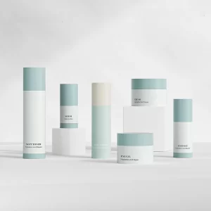 Cosmetic set bottle customized replaceable liner lotion vacuum pump bottle