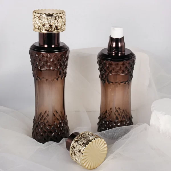 Cosmetic set bottle, palace style small waist lotion bottle (9)