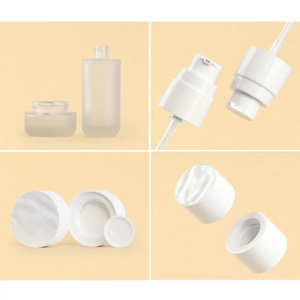 Cosmetics vacuum bottle customized popular 30g face cream sub bottled (2)