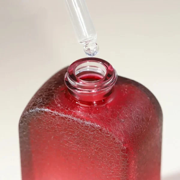 Custom 30ml round corner square dropper bottle Ice glass new process essence original liquid bottle (6)