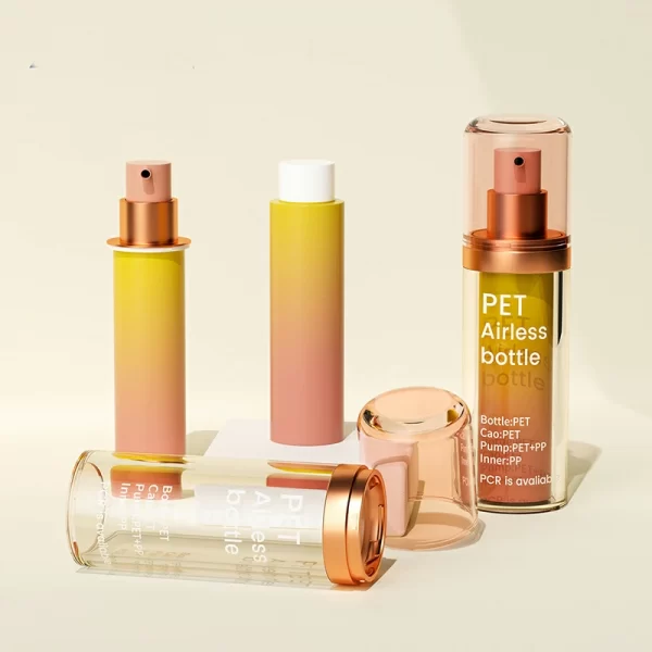 Customized color PET environmental friendly replaceable vacuum bottle (1)