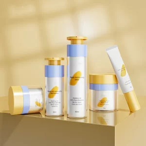 Customized cosmetics set bottle eye cream hose 30g lock mouth vacuum bottle 50g vacuum squeeze can bottling bottle