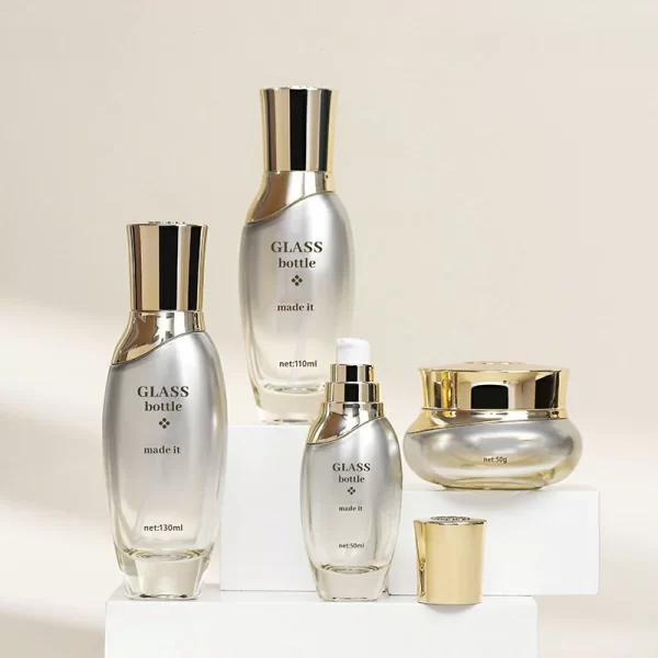 Customized glass bottles gradient series glass set bottle (3)