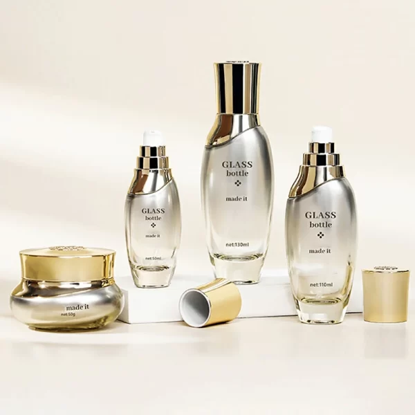 Customized glass bottles gradient series glass set bottle (5)