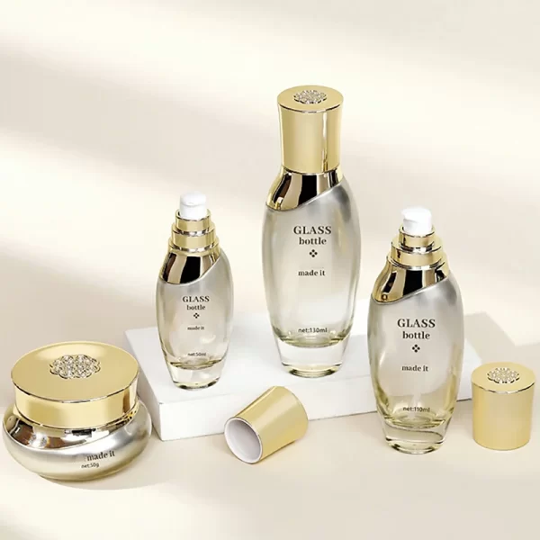 Customized glass bottles gradient series glass set bottle (9)