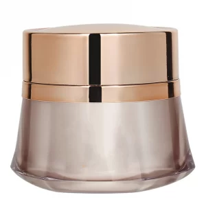 Customized luxury high-end acrylic double-layer 50g facial cream bottle cosmetic packaging material