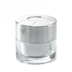 Customized packaging material cosmetic bottle 50g electroplating cap cream bottle 30g spoon containing face cream bottle sub bottled jar