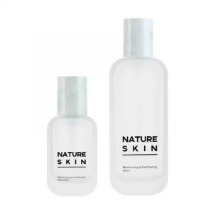 Customized square frosted lotion bottle 30ml glass subpacking bottle 100ml marble texture capping pump bottle