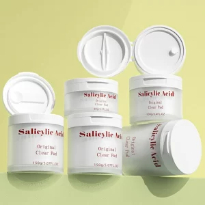 Frosted flip-top face cream jar 50-100g, including spoon, face cream bottle 150g, with tweezers, makeup remover cotton, packaging bottle