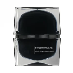 High end acrylic diamond square bottle face cream empty bottle cosmetics sub bottle 50g double layer cream bottle