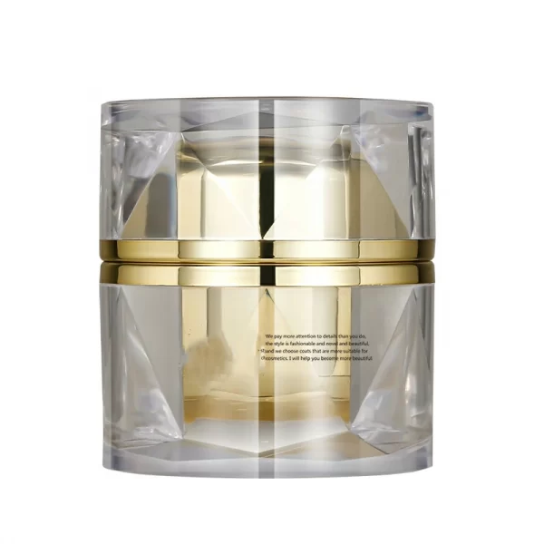 High grade acrylic cream bottle 50g double-layer diamond bottle (10)