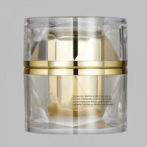 High grade acrylic cream bottle 50g double-layer diamond bottle (7)