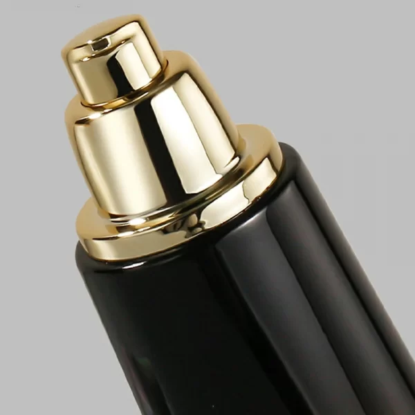 High grade diamond thick bottom skin care product set glass separate bottle (11)