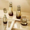 High grade diamond thick bottom skin care product set glass separate bottle (14)