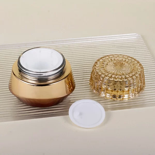 High grade diamond thick bottom skin care product set glass separate bottle (6)