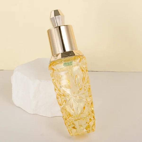 High grade thick bottom diamond glass bottle (6)