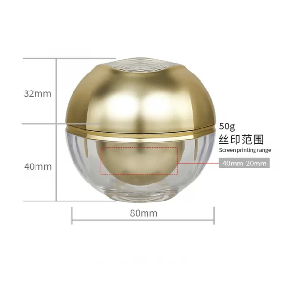 New 50g 30g skin care product Acrylic eye cream face cream cream bottle (3)