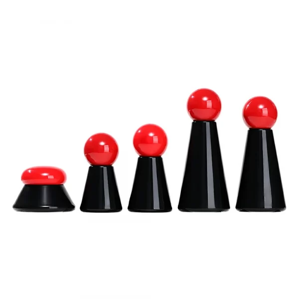 New Customized cosmetics glass bottle 30-120ml essence hydraulic pump bottle (13)