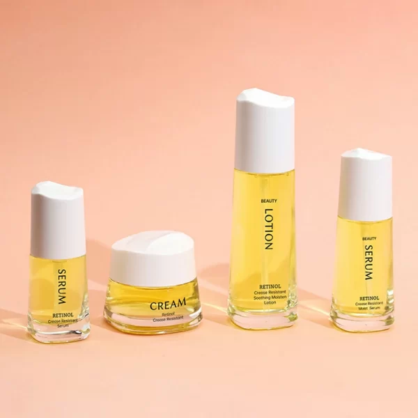 New cosmetics glass set bottle (4)