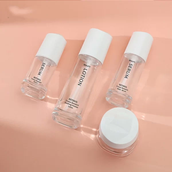 New cosmetics glass set bottle (7)