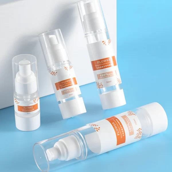 Packaging Customized vacuum bottle Transparent AS lotion bottle (10)