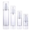 Packaging Customized vacuum bottle Transparent AS lotion bottle (5)