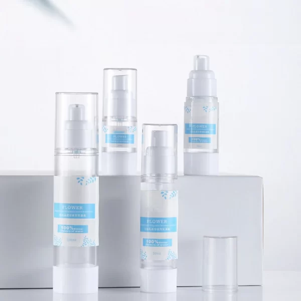 Packaging Customized vacuum bottle Transparent AS lotion bottle (9)