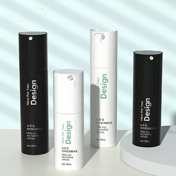 Packaging material for dispensing bottles (1)