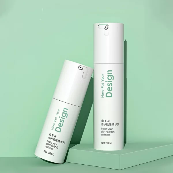 Packaging material for dispensing bottles (20)