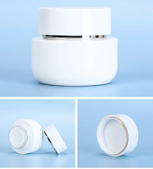 Processing customized cosmetics 50g cream bottle glass set bottle (10)