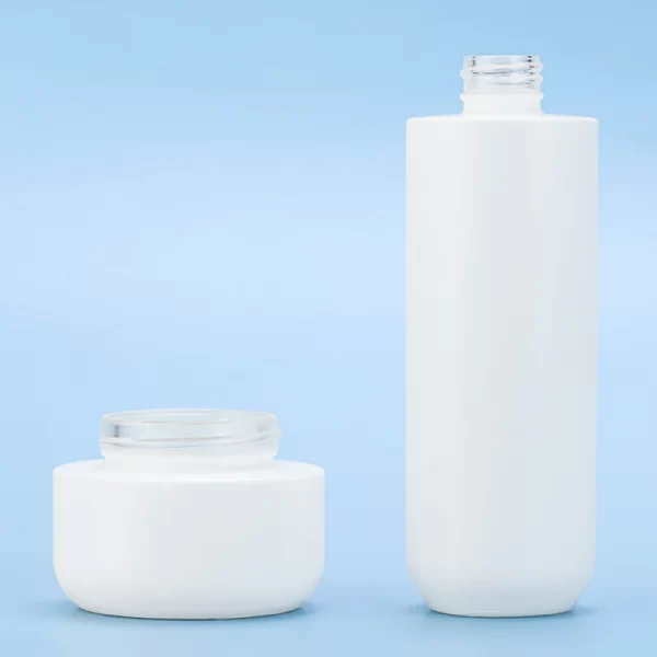 Processing customized cosmetics 50g cream bottle glass set bottle (11)