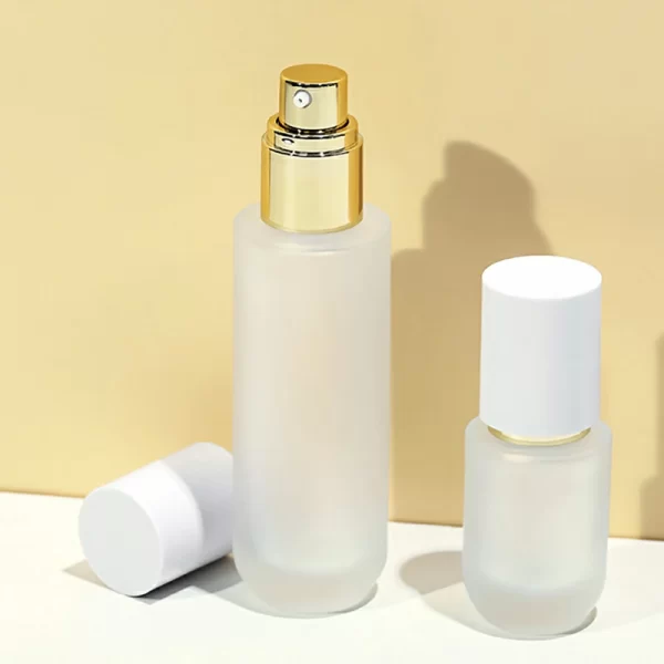 Processing customized cosmetics 50g cream bottle glass set bottle (16)