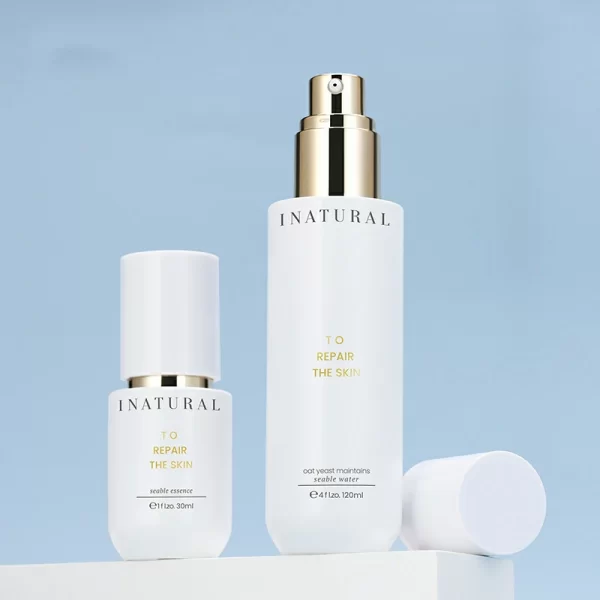 Processing customized cosmetics 50g cream bottle glass set bottle (17)